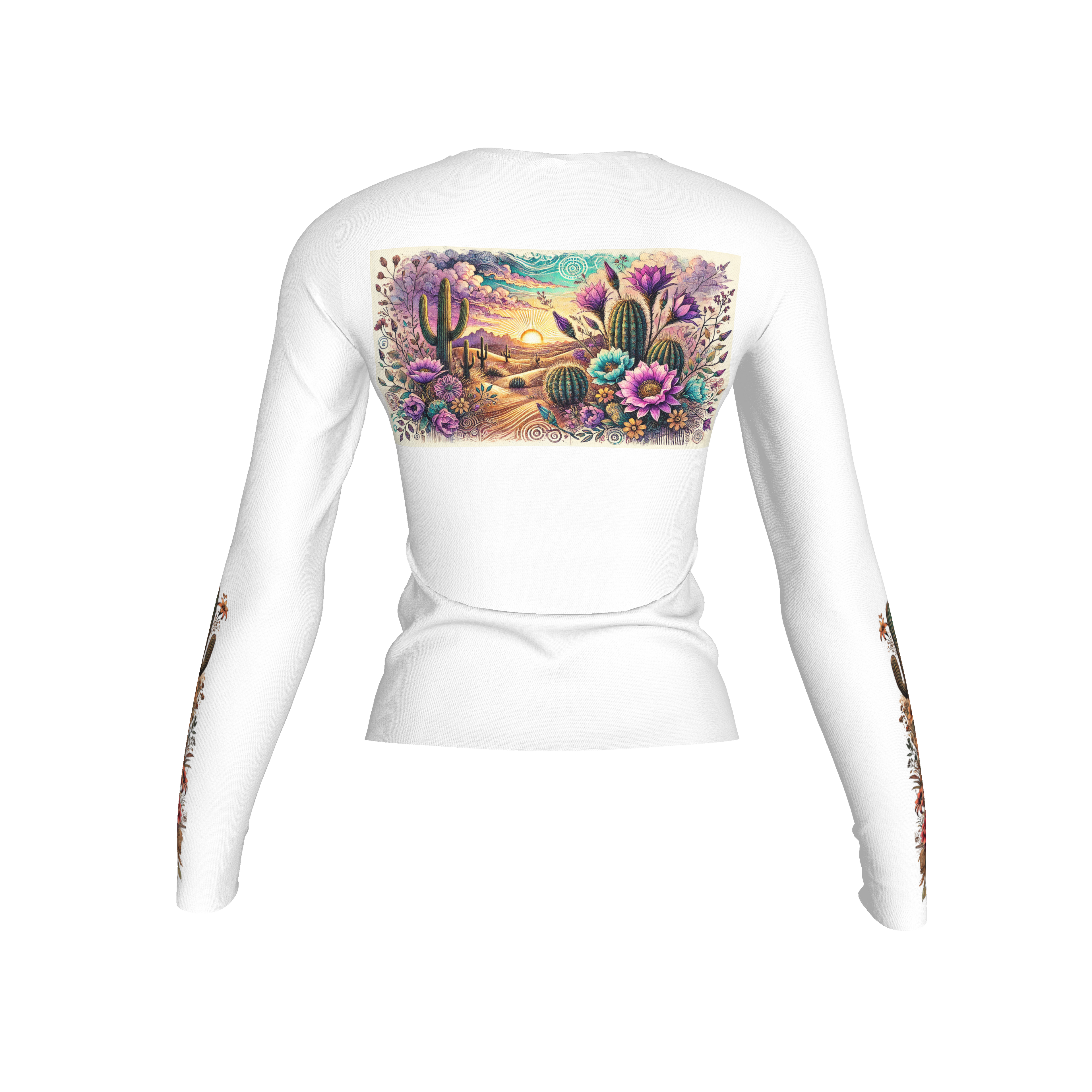 Desert Bloom - Women's Long Sleeve T-Shirt
